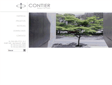 Tablet Screenshot of contier.com.br